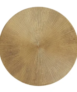 Arteriors Home Otelia Accent Table Vintage Brass