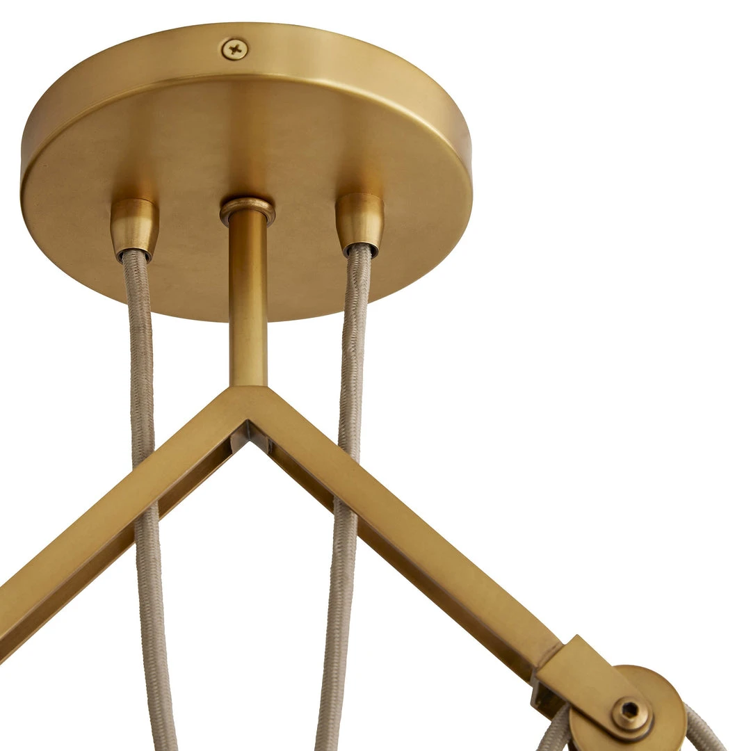 Arteriors Home Pantograph Pendant Antique Brass 14 Arteriors Home Pantograph Pendant Antique Brass