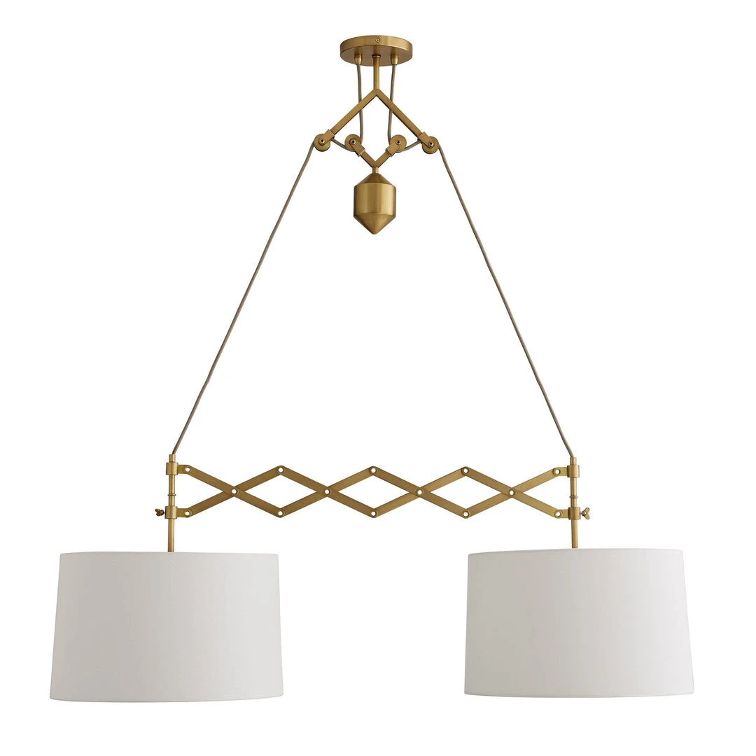 Arteriors Home Pantograph Pendant Antique Brass 6 Arteriors Home Pantograph Pendant Antique Brass