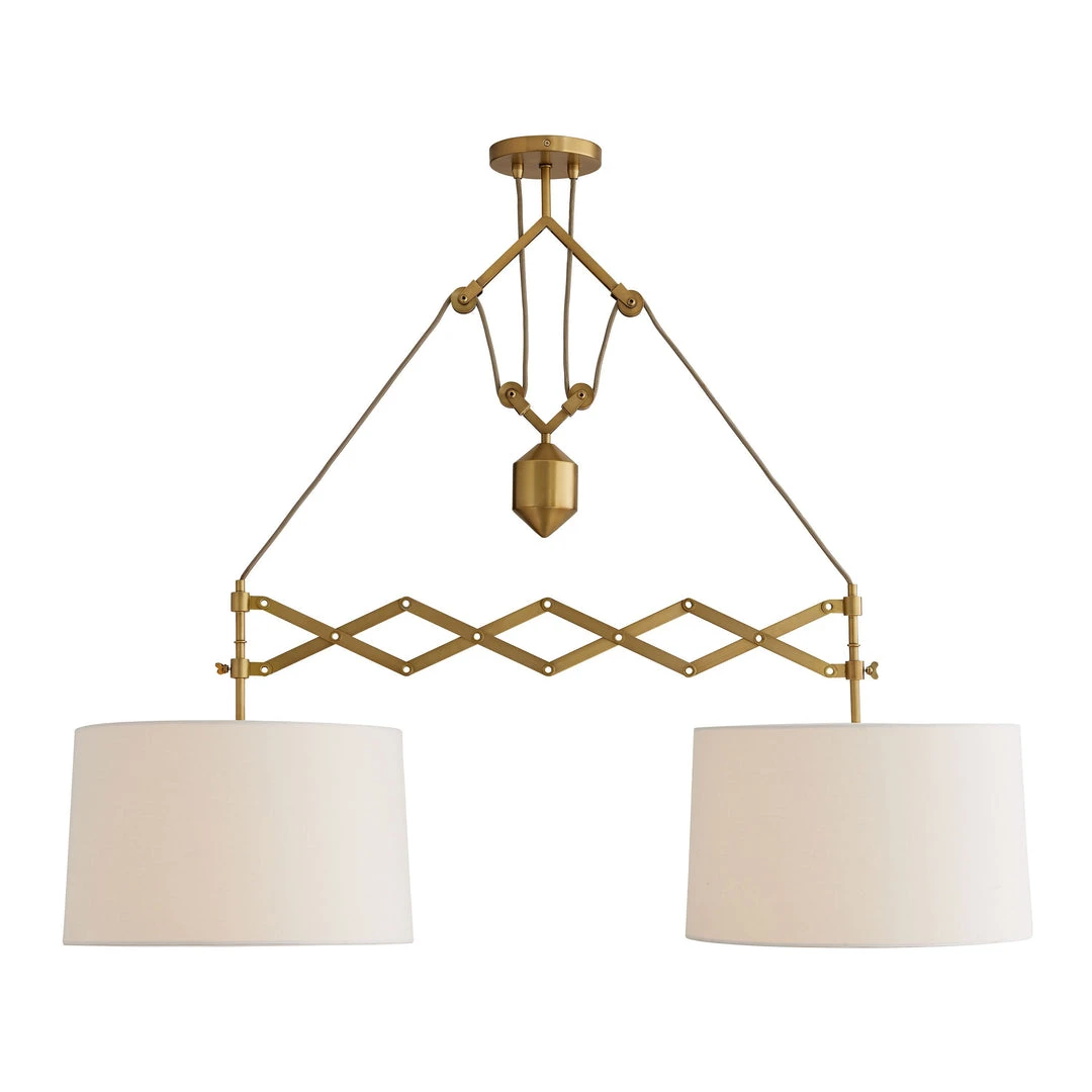 Arteriors Home Pantograph Pendant Antique Brass 5 Arteriors Home Pantograph Pendant Antique Brass