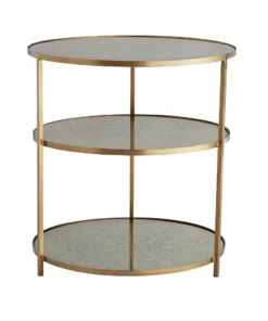 Arteriors Home New Arrivals Percy Side Table Antique Brass