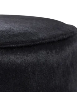 Arteriors Home Pratt Ottoman Black New Arrivals