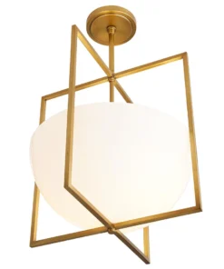 Arteriors Home New Arrivals Royce Pendant Antique Brass