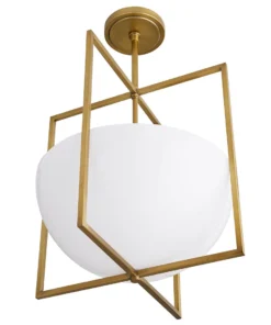 Arteriors Home New Arrivals Royce Pendant Antique Brass