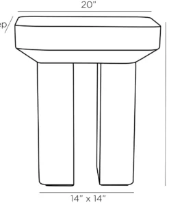 Arteriors Home Spiazzo End Table New Arrivals