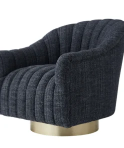 Arteriors Home Springsteen Chair Indigo Tweed Champagne Swivel New Arrivals 12 Arteriors Home Springsteen Chair Indigo Tweed Champagne Swivel New Arrivals