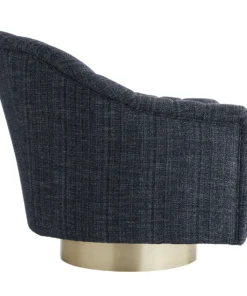 Arteriors Home Springsteen Chair Indigo Tweed Champagne Swivel New Arrivals 16 Arteriors Home Springsteen Chair Indigo Tweed Champagne Swivel New Arrivals