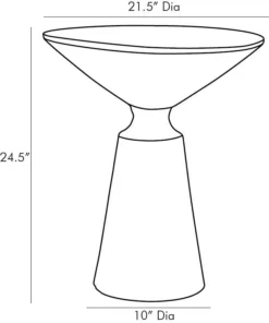 Arteriors Home Sycamore Side Table New Arrivals