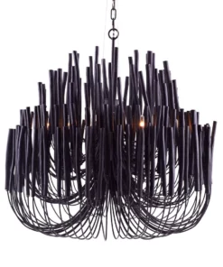 Arteriors Home Tilda Large Pendant Black