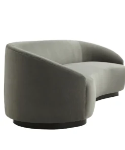Arteriors Home Turner Sofa Sharkskin Velvet Grey Ash 13 Arteriors Home Turner Sofa Sharkskin Velvet Grey Ash