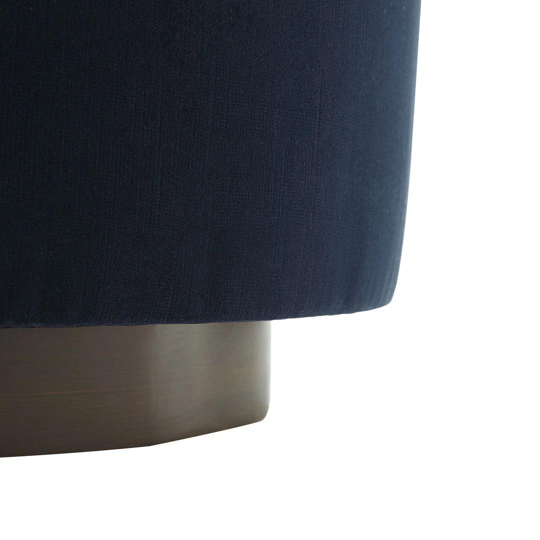 Arteriors Home Turner Sofa Indigo Velvet Dark Walnut 8 Arteriors Home Turner Sofa Indigo Velvet Dark Walnut