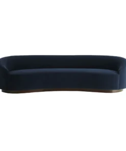 Arteriors Home Turner Sofa Indigo Velvet Dark Walnut 13 Arteriors Home Turner Sofa Indigo Velvet Dark Walnut