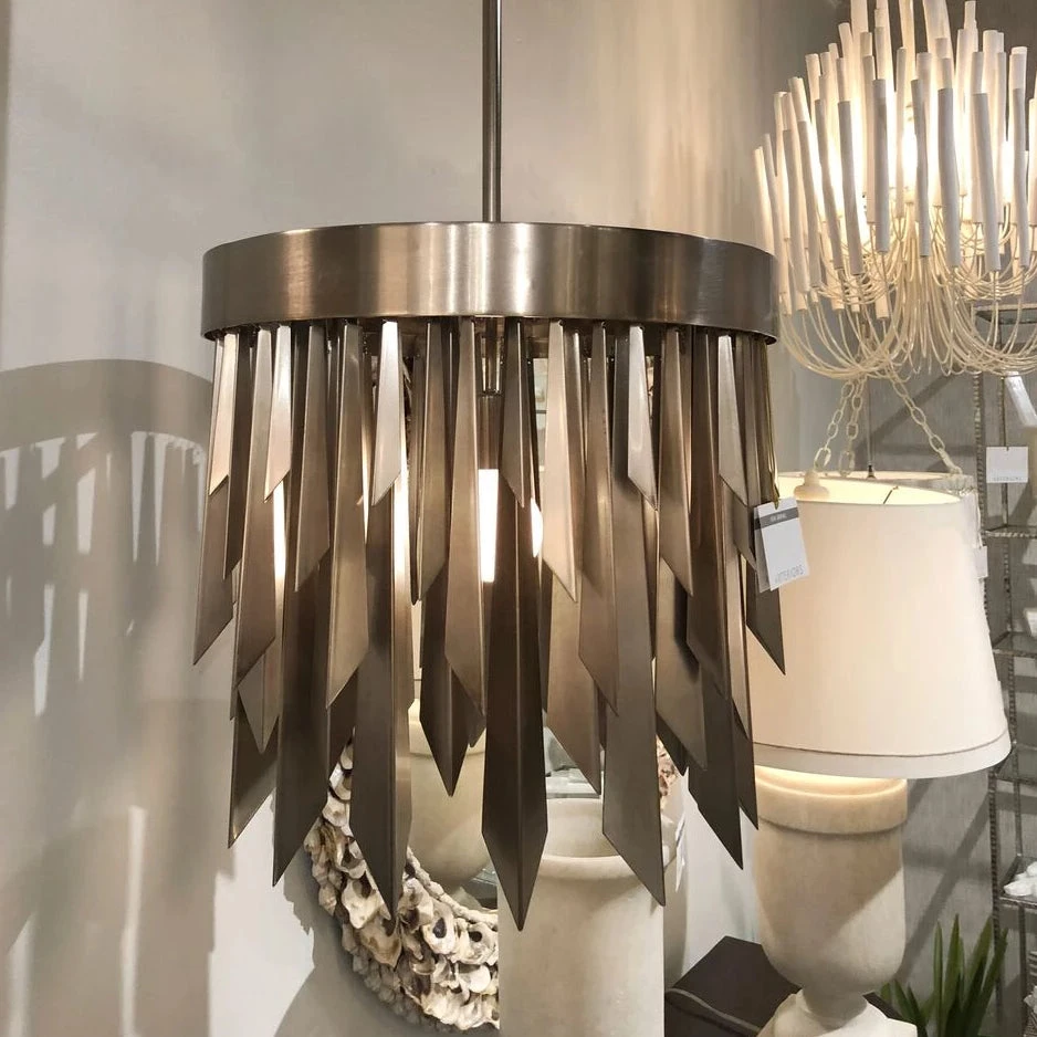 Arteriors Home Waldorf Round Chandelier Silver New Arrivals 6 Arteriors Home Waldorf Round Chandelier Silver New Arrivals