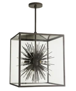 Arteriors Home New Arrivals Zanadoo Outdoor Pendant Aged Iron