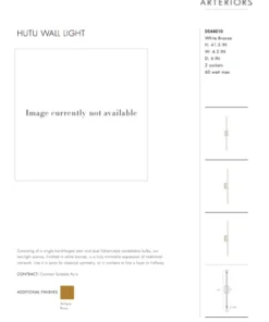 Arteriors Home Hutu Wall Light White Bronze New Arrivals 15 Arteriors Home Hutu Wall Light White Bronze New Arrivals