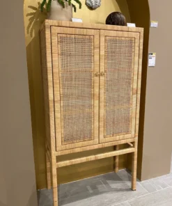 Made Goods New Arrivals Isla Standing Cabinet Natural