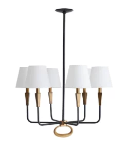 Arteriors Home New Arrivals Jeremiah Chandelier English Bronze