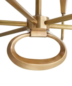 Arteriors Home New Arrivals Jeremiah Chandelier Antique Brass