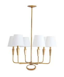 Arteriors Home New Arrivals Jeremiah Chandelier Antique Brass