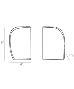 Arteriors Home Judd Bookends Set Of 2