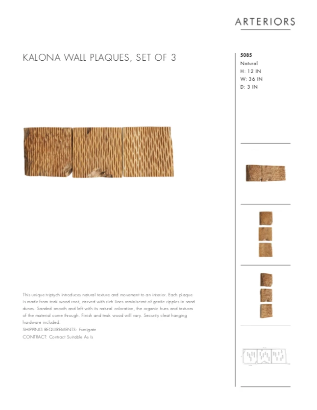 Arteriors Home New Arrivals Kalona Wall Plaques Set Of Three 15 Arteriors Home New Arrivals Kalona Wall Plaques Set Of Three