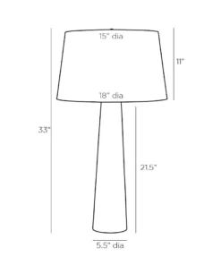 Arteriors Home Kamala Lamp