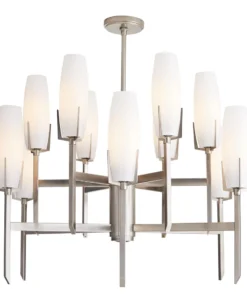 Arteriors Home New Arrivals Keifer Large Chandelier Vintage Silver
