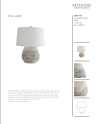 Arteriors Home Kita Lamp New Arrivals 10 Arteriors Home Kita Lamp New Arrivals