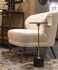 Arteriors Home Kitts Chair Flax Linen