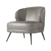 Arteriors Home New Arrivals Kitts Chair Mineral Gray Leather