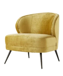 Arteriors Home Kitts Chair Marigold Velvet