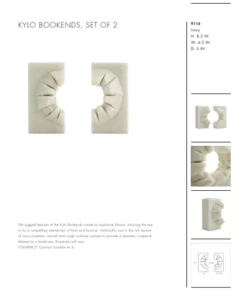 Arteriors Home Kylo Bookends Set Of Two 17 Arteriors Home Kylo Bookends Set Of Two