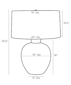 Arteriors Home Lakota Lamp 16 Arteriors Home Lakota Lamp