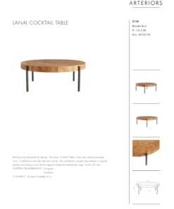 Arteriors Home Lanai Cocktail Table