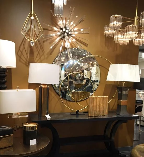 Arteriors Home Hanley Flush Mount Brass 4 Arteriors Home Hanley Flush Mount Brass