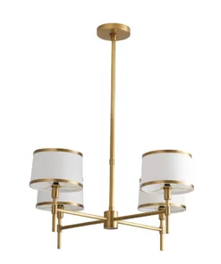 Arteriors Home New Arrivals Luciano Chandelier Antique Brass