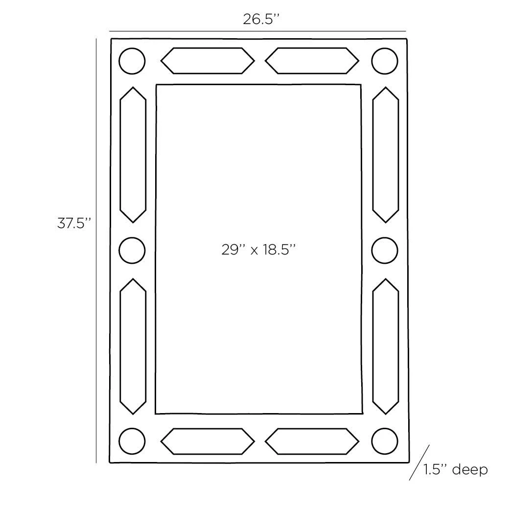 Arteriors Home New Arrivals Madeline Mirror 9 Arteriors Home New Arrivals Madeline Mirror