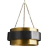 Arteriors Home Nolan Large Pendant Black New Arrivals
