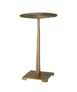 Arteriors Home Otelia Accent Table Vintage Brass