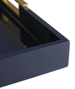 Arteriors Home Parker Large Tray Navy New Arrivals