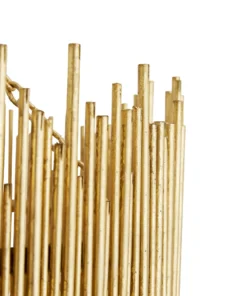 Arteriors Home Prescott Three Tiered Chandelier Gold Leaf