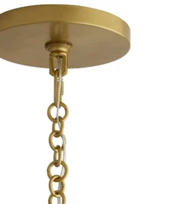 Arteriors Home New Arrivals Rittenhouse Chandelier Antique Brass Small