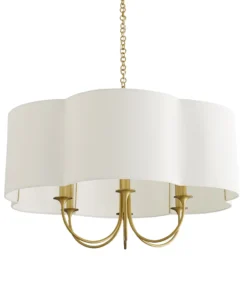 Arteriors Home New Arrivals Rittenhouse Chandelier Antique Brass Small
