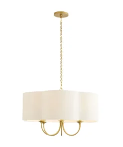 Arteriors Home New Arrivals Rittenhouse Chandelier Antique Brass Small