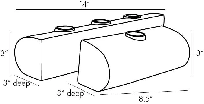 Arteriors Home Roll Bud Vases Set Of Two New Arrivals 10 Arteriors Home Roll Bud Vases Set Of Two New Arrivals