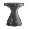 Arteriors Home Serafina Small Accent Table Faux Black Marble New Arrivals 1 Arteriors Home Serafina Small Accent Table Faux Black Marble New Arrivals