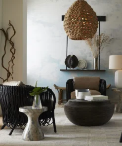 Arteriors Home New Arrivals Strata Lounge Chair Black