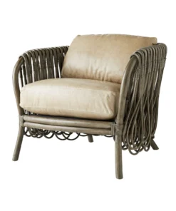 Arteriors Home New Arrivals Strata Lounge Chair Gray Wash