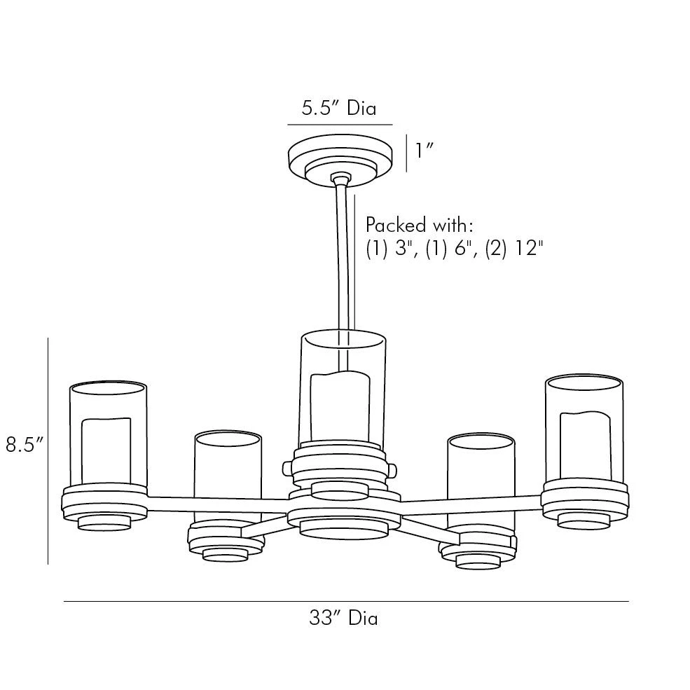 Arteriors Home New Arrivals Sumter Candle Chandelier 12 Arteriors Home New Arrivals Sumter Candle Chandelier