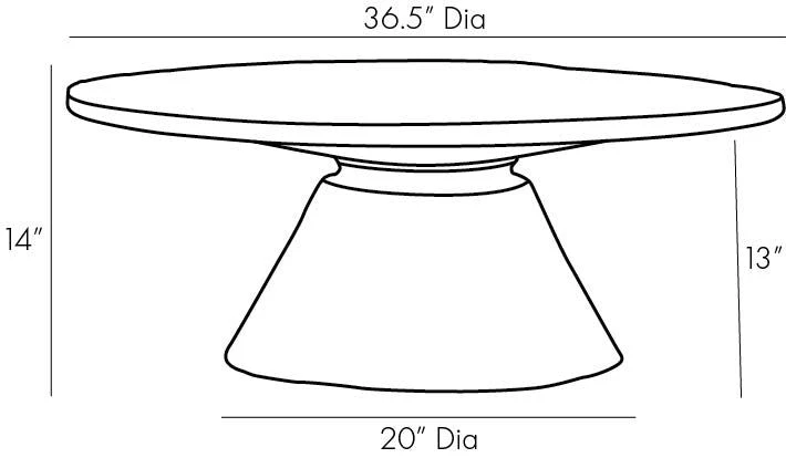 Arteriors Home Sycamore Cocktail Table 6 Arteriors Home Sycamore Cocktail Table
